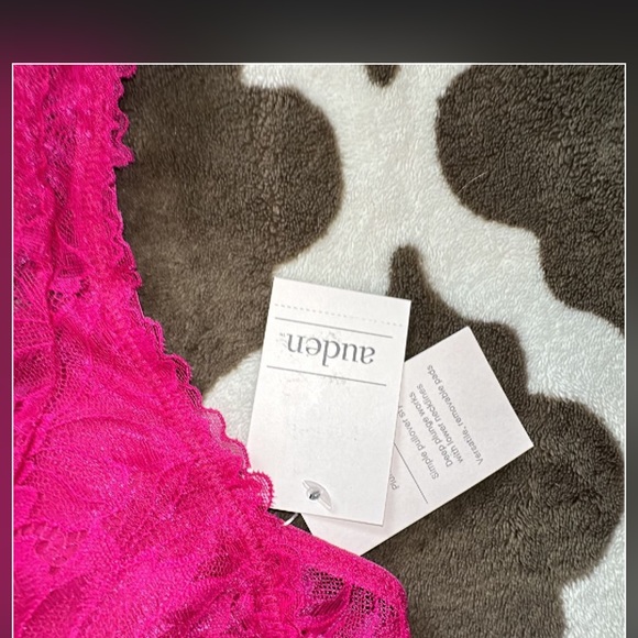 🔅‼️XS Auden bralette -Pink lace no underwire NWT - Picture 2 of 4